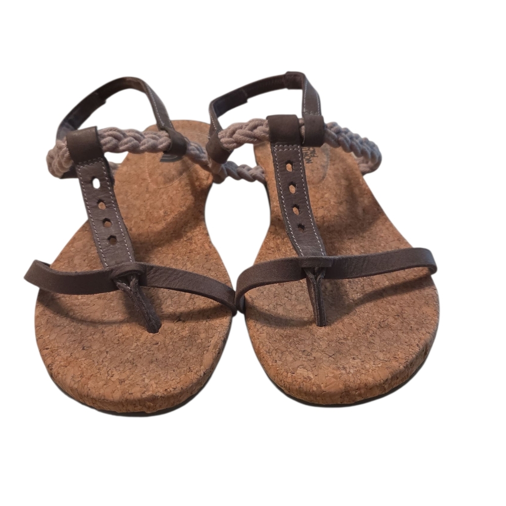The North Face Women's Bridgeton Slingback Sandals In Dark Gull Gray Size 7 - Picture 4 of 6